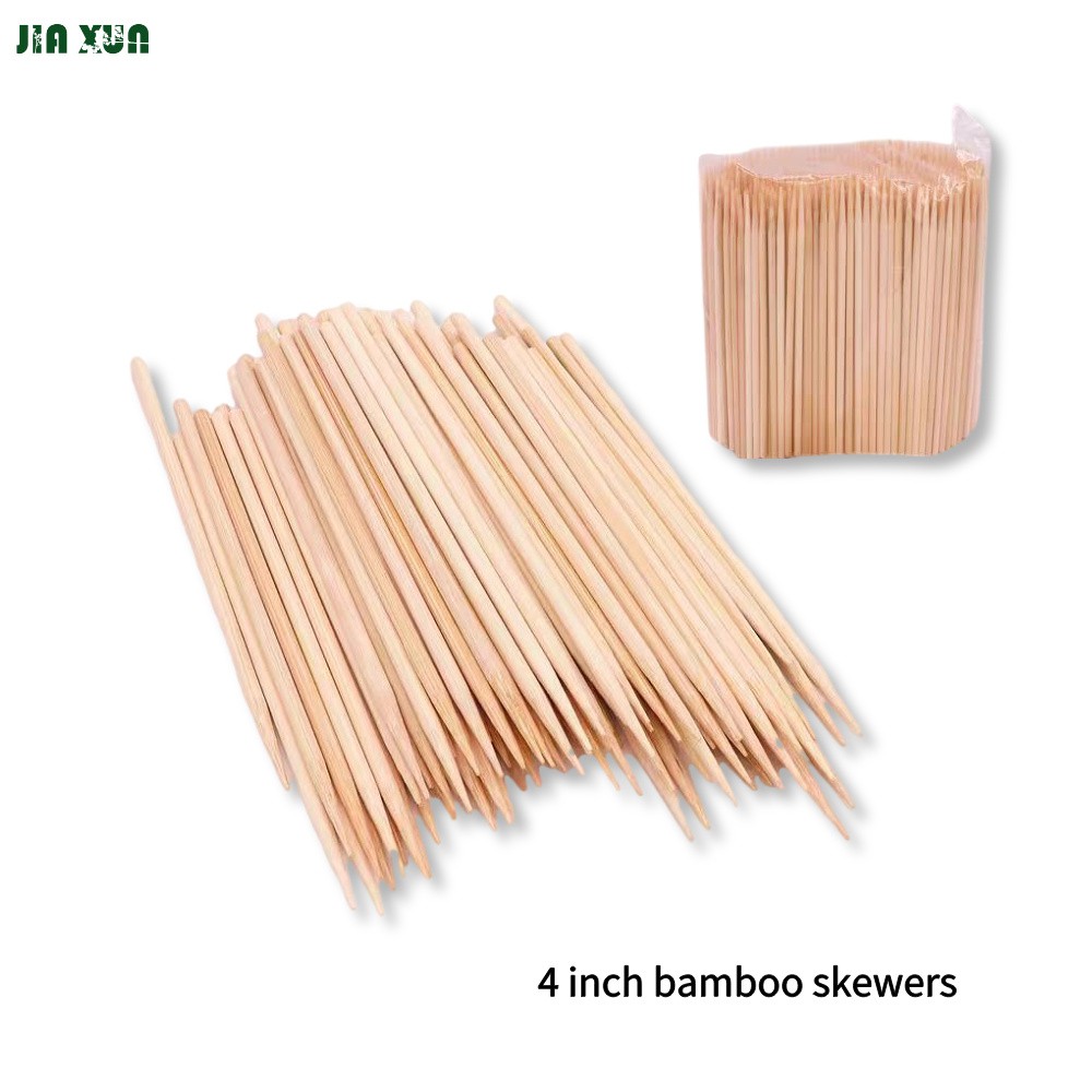 4 Inch Bamboo Skewers