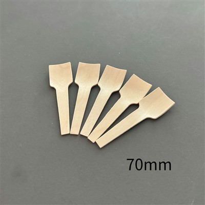 Engangs dessertskjeer av tre